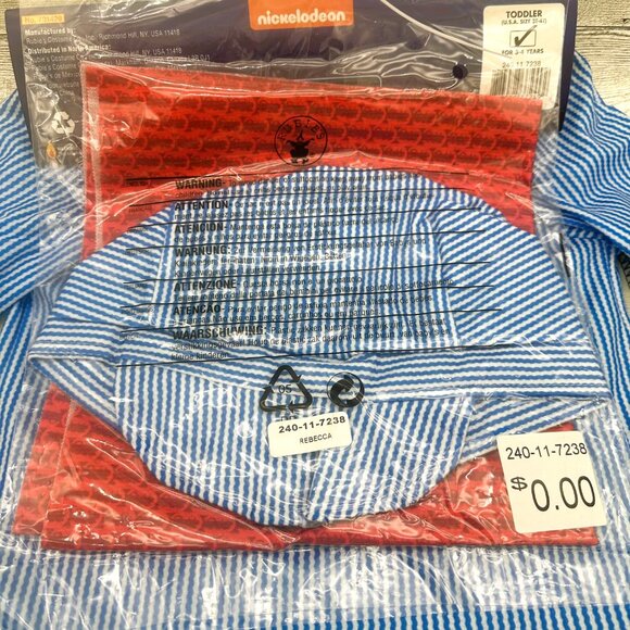 NWT Nickelodeon Thomas & Friends Toddler Size 3T-4T Rebecca Halloween Costume - Picture 5 of 6